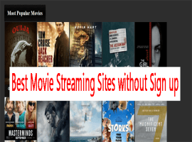 free streaming movies no sign up no download